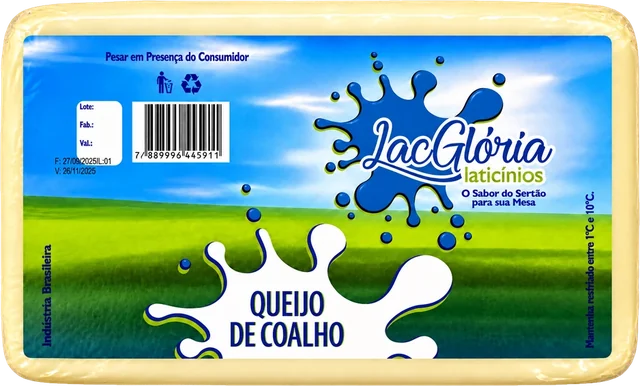 Queijo Coalho Lac Glória